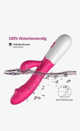 Pretty Love Snappy Vibrator voor Vrouwen – Siliconen G-spot en Clitoris Stimulator – 30 Standen – Waterdicht en Fluisterstil – Roze — thumbnail 2