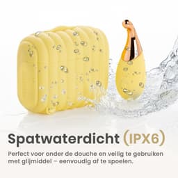 Be Mine Vaya One - Vibrator - Vibrator voor Vrouwen - Clitoris Stimulator - Bullet Vibrator - Sex Toys voor Vrouwen – Mini Vibrator met Oplaadcase - 12 Standen - Sweet Pineapple — thumbnail 4
