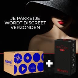 Blussers® Siliconen Dildo Vibrator - The Real Deal® - XXL - Dildo’s met Zuignap, Afstandsbediening & Warmte Functie - Vibrators voor Vrouwen en Mannen voor Vagina en Anaal — thumbnail 8