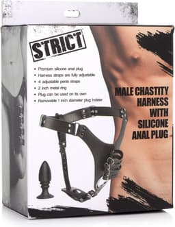 Penis Kuisheidsgordel Met Siliconen Anaal Plug — thumbnail 8