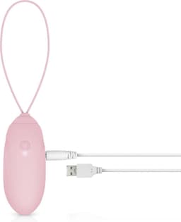 LUV EGG Vibrerend ei - Vibratie eitje met afstandsbediening (draadloos) - Koppeltoy - Roze — thumbnail 11