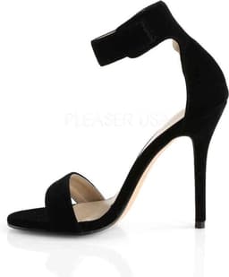 Pleaser - AMUSE-10 Sandaal met enkelband - US 12 - 42 Shoes - Zwart — thumbnail 3