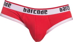 Barcode Berlin Maxime Backless Brief Red - MAAT S - Erotisch Heren Ondergoed - Slip voor Man - Sexy mannen Slip — thumbnail 1