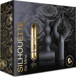 Rocks Off - Be Mine - Vibrator Cadeau Set - Bullet Vibrator met twee opzetstukken — thumbnail 9