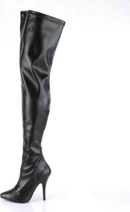 EU 39 = US 9 | SEDUCE-3000 | 5 Plain Stretch Thigh Boot — thumbnail 3