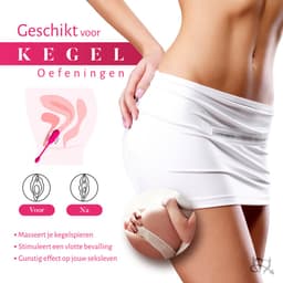 Toys Hub® Vibrator Deluxe met App Control - Incl. EBOOK - Geschikt voor IOS & Android - Met Opbergzakje - Sex Toys voor Vrouwen - Vibrerend Ei - Vibrators voor Vrouwen & Koppels - Clitoris Stimulator — thumbnail 4