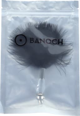 Banoch | Tantra feather black | zwarte sensuele streelveer — thumbnail 3