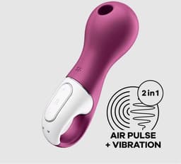 Satisfyer, drukgolfvibrator, 'Lucky Libra', 15,5 cm, waterdicht, oplaadbaar, huidvriendelijke siliconen — thumbnail 5
