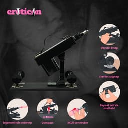 Jeremy Sex Machine voor Man en Vrouw met Dildo en Pocket Pussy – Complete Seksmachine Inclusief 2 Sex Toys – Neukmachine – Fuck Machine – Discreet Verzonden — thumbnail 4