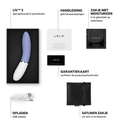 LELO LIV 3 – G-Spot Vibrator – App-Gestuurd – Powder Blue — thumbnail 2
