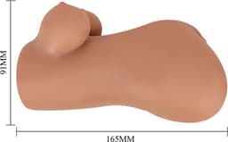 Crazy Bull - Hannah - Premium Masturbator met Twee Ingangen - Medium Huidskleur — thumbnail 4