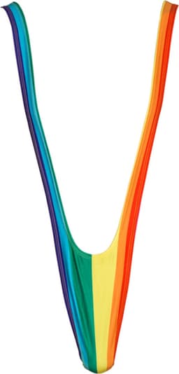 Mankini Regenboog – One Size | Hilarisch & Sexy Kostuum PRIDE — thumbnail 2