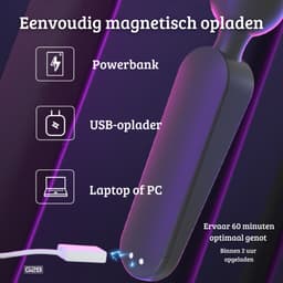 G2B® Premium Magic Wand Vibrator - Luxe Clitoris Stimulator - Vibrators voor Vrouwen & Koppels - Draadloos - Smart Heating - Waterproof - Fluisterstil & Discreet - Clitoris Zuiger - USB Oplaadbaar - Sex Toys Couples - Personal Massager — thumbnail 10