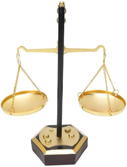 Metalen Antieke Gewichtsbalans voor Woonkamer — thumbnail 4