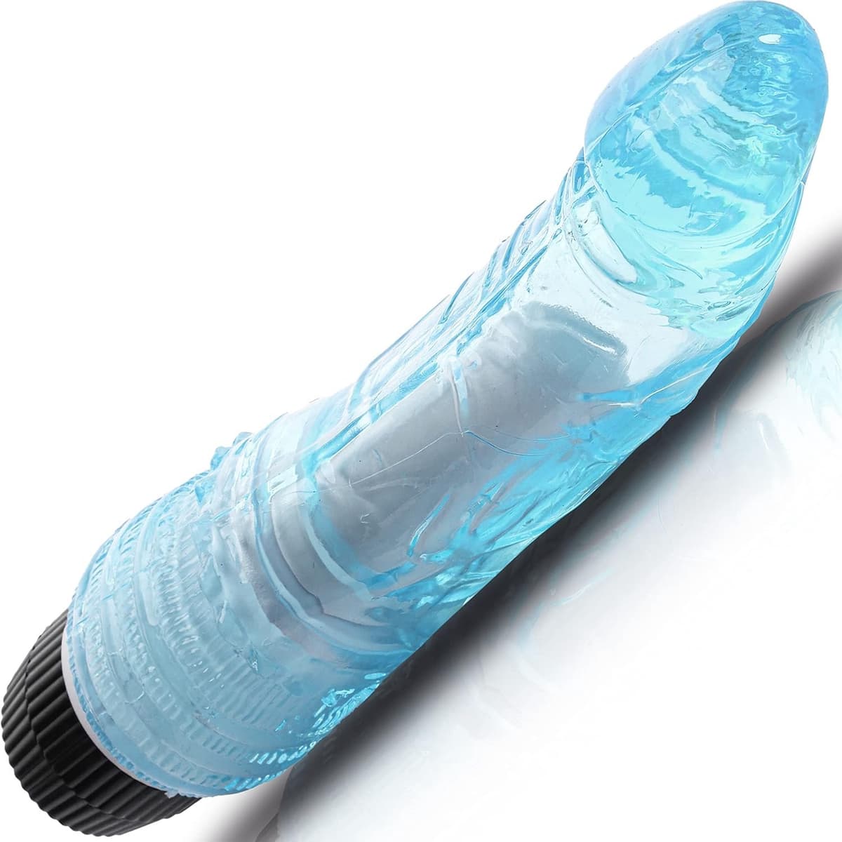 Realistische dildo vibrator 18cm staartdildo voor vrouwen seksspeeltje ⌀tot4,2cm Vibrator TPR vibratoren waterdicht G-spot vibratie voor vrouwen Dildo's seksspeeltje FOPS D10-4 — afbeelding 1