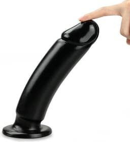 Lovetoy zwarte King Size Anaal Dildo — thumbnail 10