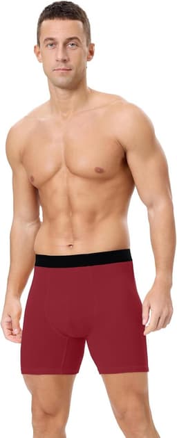 5-pack Heren Incontinentiebroeken, Wasbare Boxers voor Mannen met Ultra-Absorbeerbare Beschermende Pads, Lekvrije Herbruikbare Geurbestrijdende Onderbroeken voor Na de Operatie (Multicolor03 — thumbnail 3