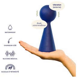 Puissante Externe Stimulator van Le Bisou (Kleur : Blauw) — thumbnail 3