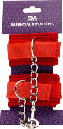 Smart Moves - Handboeien met Klittenband - Rood — thumbnail 3