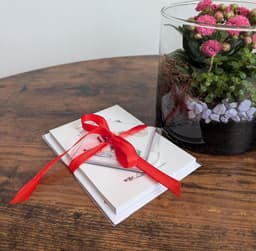 Magneet cadeauset - Notitieboek wenskaart - Cadeau geven - Humoristische illustraties - 3-delig - Meerdere kleuren — thumbnail 2