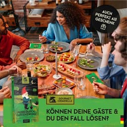 Misdaadspel voor thuis - Moordspel Diner - Avondje uit - Flexibel aantal spelers - 225x115x30mm - Veelkleurig — thumbnail 2