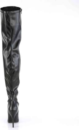 EU 39 = US 9 | SEDUCE-3000 | 5 Plain Stretch Thigh Boot — thumbnail 4
