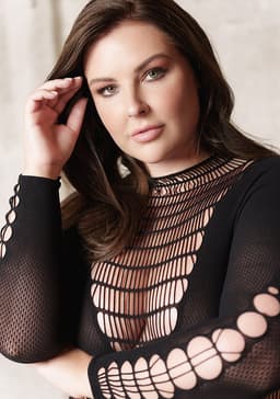 Kalyke XXIII - Bodystocking met Turtleneck - Plus Size — thumbnail 5
