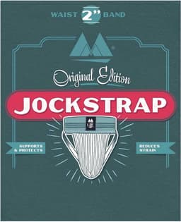 MM Sports Original Edition Swimmer/Jogger Jockstrap 2 inch Blue - MAAT L - Heren Ondergoed - Jockstrap voor Man - Mannen Jock — thumbnail 7