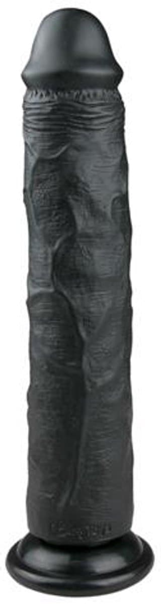EasyToys - Realistische Dildo met Zuignap - 28,5 cm - Dildo's - Sex Toys voor Vrouwen en Mannen - Dildo Mannen Anaal - Zwart — afbeelding 1