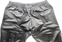 BNDGx® - Broek Heren - Open kruis Erotische Sex kleding Legging Lang - BDSM porno outfit Man Rollenspel kleding — thumbnail 6