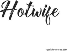 Hotwife - erotische tijdelijke tattoo - neptattoo volwassenen - erotiek vrouwen - swingers - cuckold - cuckoldress - queen of spade - sexy temporary tattoo — thumbnail 1