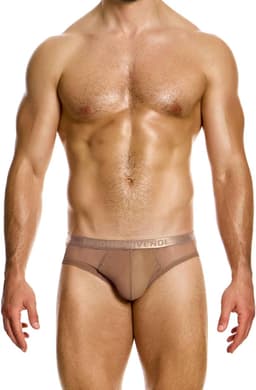 MODUS VIVENDI Mesh Through Classic Brief Skin - MAAT XL - Erotisch Heren Ondergoed - Slip voor Man - Sexy mannen Slip — thumbnail 6