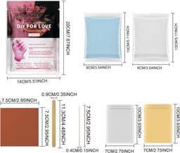 Handgietset Koppels - Romantisch Aandenken - Creatieve Activiteit - Anti-vervormingsontwerp - Niet gespecificeerd - Meerkleurig — thumbnail 7