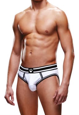 Prowler 4890808267639 - Open Brief - S - White/Black XS — thumbnail 1