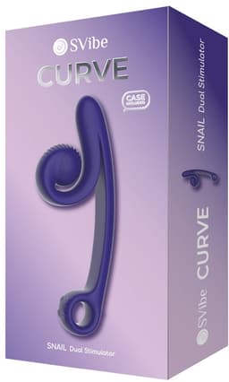 Snail Vibe Snail Vibe Curve Vibrator Lila — thumbnail 1