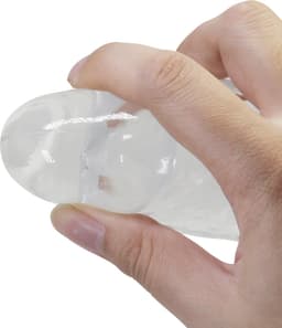 Pretty Love - Verlengende Penis Sleeve - 26 cm - Transparant — thumbnail 10
