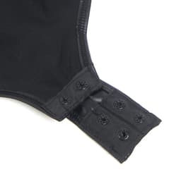 Sexy Lingerie Body Dames – Luxe Lingerie – Zwart – Wetlook Lingerie met Cut-Out Detail – Lak – Latex – Erotische Lingerie – Bodysuit – Lingerieset – Kinky – Erotische Body – BDSM – Shapewear Corset – Leer – PU Top – Dare to Undress Maat S, M, L, XL — thumbnail 11