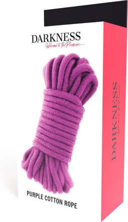 Darkness  - Bondage Touw - Paars -  5m — thumbnail 2