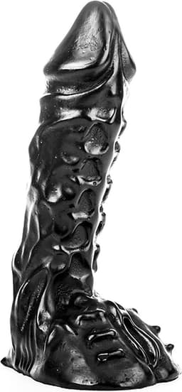 All Black Dildo 23 cm — thumbnail 4