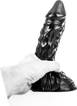 All Black Dildo 23 cm — thumbnail 6