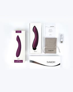 Svakom - Amy 2 - Flexibele G-Spot Vibrator - Paars — thumbnail 14