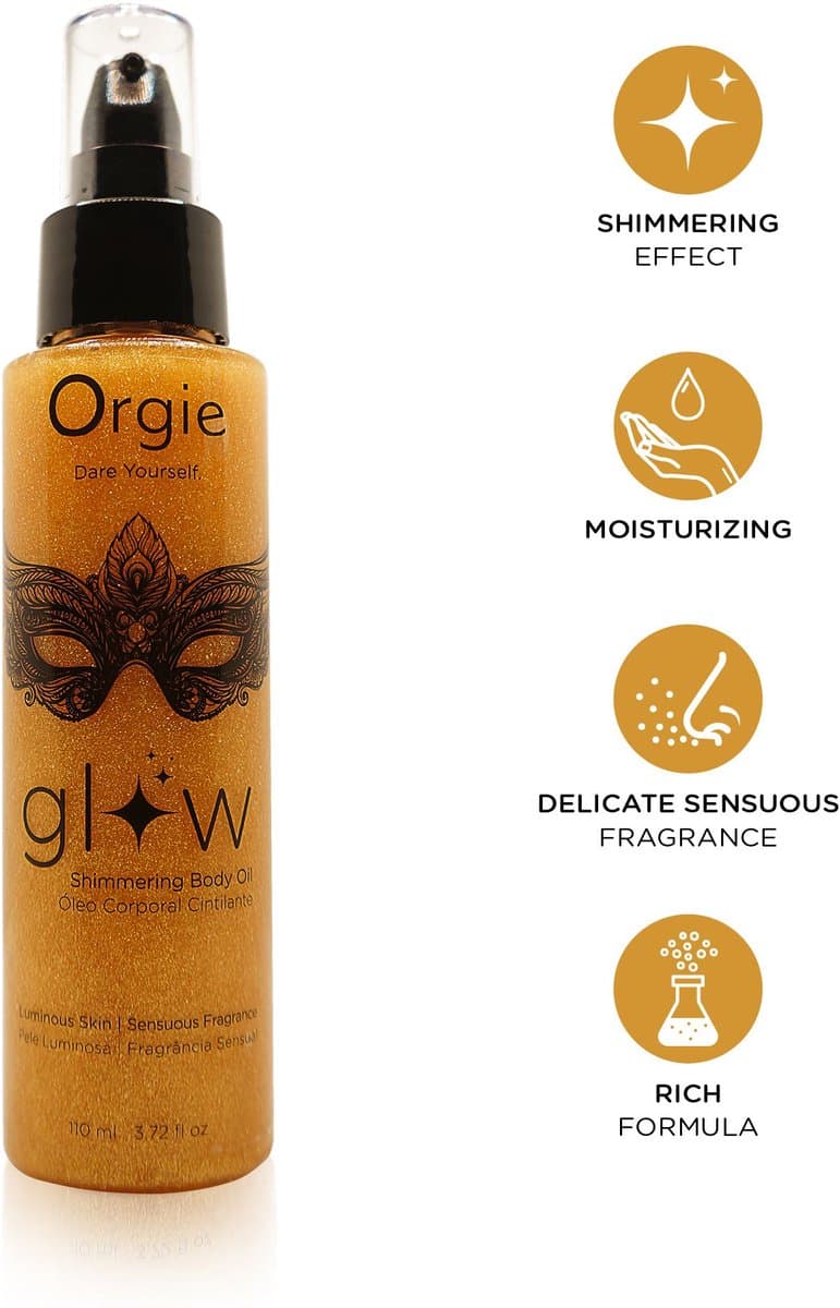 Glow - Shimmering Body Oil - 3.72 fl oz / 110 ml — afbeelding 1