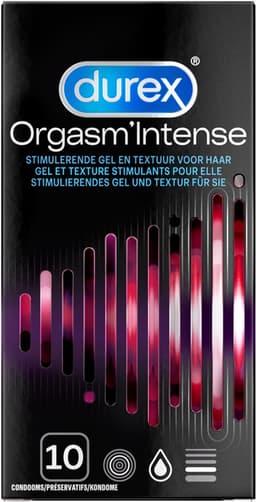 Durex - Orgasm Intense Condooms - 10 stuks — thumbnail 14