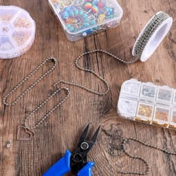 Stainless Steel Ball Chain - Silver Ball Chain met Matching Connectors - Chains voor Sieraden Maken - DIY voor Dog Tags, Halskettingen, Oorbellen — thumbnail 6