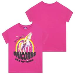Meisjes T-shirt met Eenhoorn en Regenboog | Sprankelende Top voor Kinderen — thumbnail 3