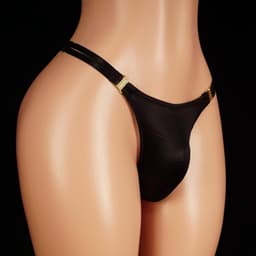 Herenslip Sissy String Ondergoed Femboy Kleding Comfortabele Mini Bikini Slips — thumbnail 4