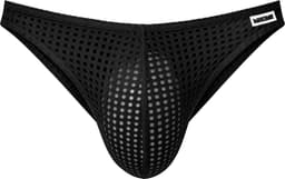 Barcode Berlin Reigi Brief Black - MAAT XL - Erotisch Heren Ondergoed - Slip voor Man - Sexy mannen Slip — thumbnail 1