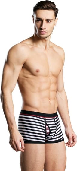 Heren Boxerslips Katoen Gestreepte Open Knoopsgat Multipack Comfortabel en Ademend — thumbnail 4