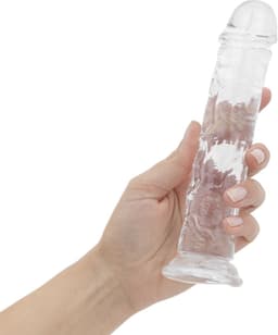Jelly Dildo zonder ballen - 18 cm — thumbnail 5