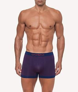 Channo Seamless Men's Boxer Shorts – 12 Pieces, Soft & Comfortable, Nylon, UOMO Collection — thumbnail 4